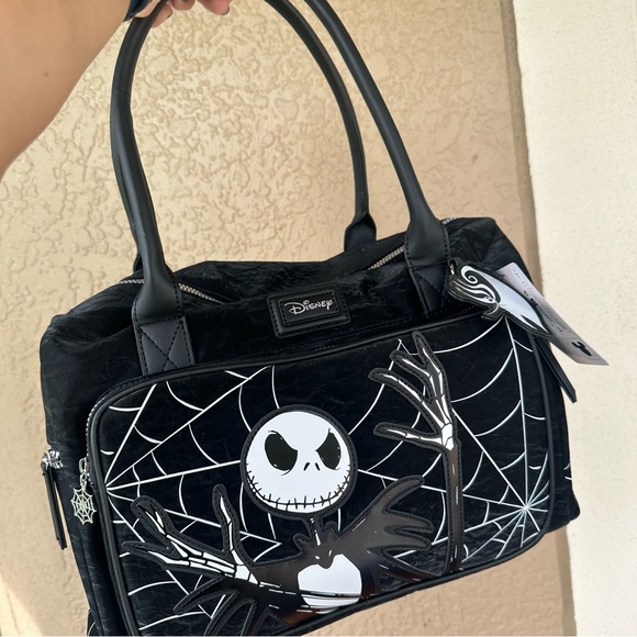 Disney Nightmare Before Christmas Jack Skellington Weekender Travel Bag Primark - Picture 1 of 6
